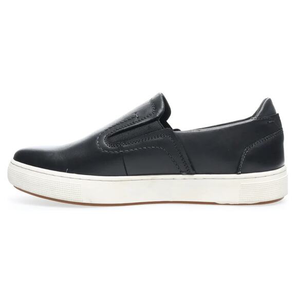 Propet Mens Kedrick Sneakers US 9.5 EEE Black White Leather Slip On NWOB main image 7